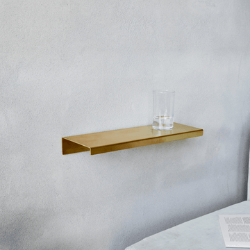 Bastant Design Tilbehør Bastant Design stor hylde - messing natur