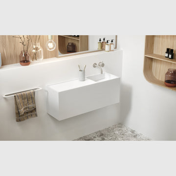 Copenhagen Bath Håndvaske Copenhagen Bath 80 LR-H håndvask - mat hvid