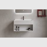 Copenhagen Bath Håndvaske Copenhagen Bath Modul 60 med hylde - mat hvid