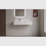 Copenhagen Bath Håndvaske Copenhagen Bath Modul 80 venstre med skuffe - mat hvid