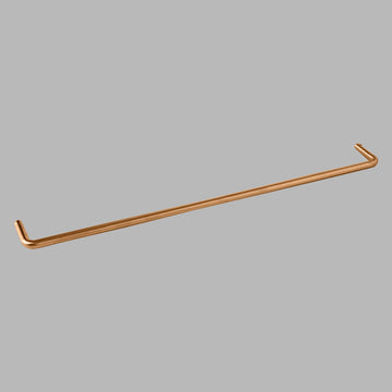 d line Tilbehør d line Knud Holscher håndklædestang - 14x650mm - børstet kobber