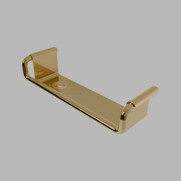 d line Tilbehør d line Knud Holscher shampoohylde - 319x78x75mm - poleret messing