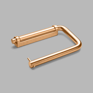 d line Tilbehør d line Knud Holscher toiletrulleholder - 145mm - børstet kobber