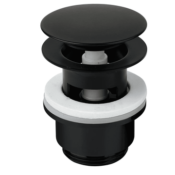 Damixa Damixa bundventil med push open - mat sort