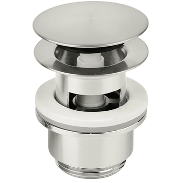 Damixa Damixa bundventil med push open - steel