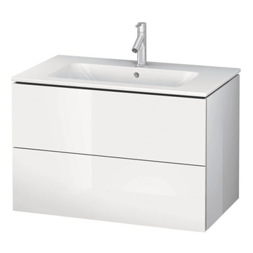 Duravit Duravit Me by Starck L-Cube vaskemøbel inkl. håndvask - 80x48cm - mat hvid