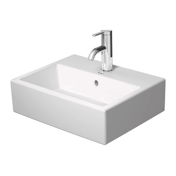 Duravit Håndvaske Duravit Vero Air håndvask 45x35cm uden hanehul/med overløb - WonderGliss - hvid porcelæn