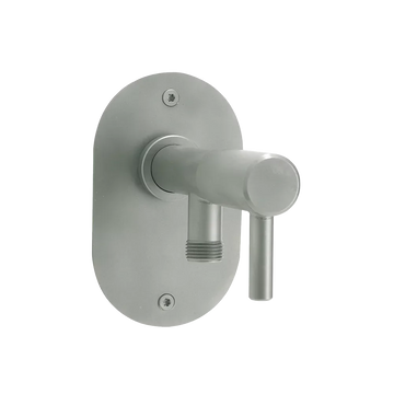 Frostline Frostline DUO wall posteventil F760/F740 - glasblæst rustfrit stål