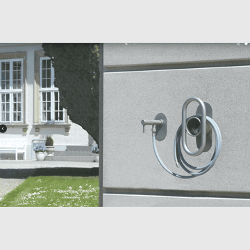 Frostline Frostline Vægvandhane "Wall" - 150-350mm - rustfri stål