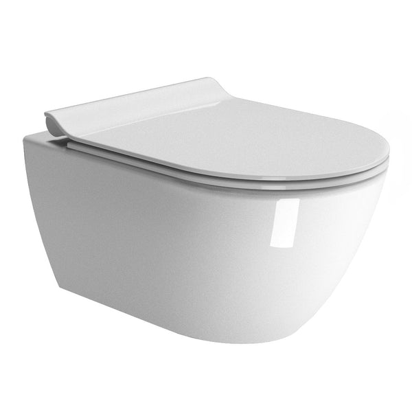 GSI Toiletter GSI Pura vægtoilet m. Swirlflush - 55x36cm - hvid