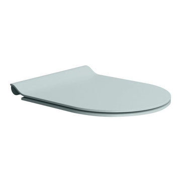 GSI Toiletsæder GSI Slim toiletsæde m/ Soft-close & Quick Release - mat ghiaccio