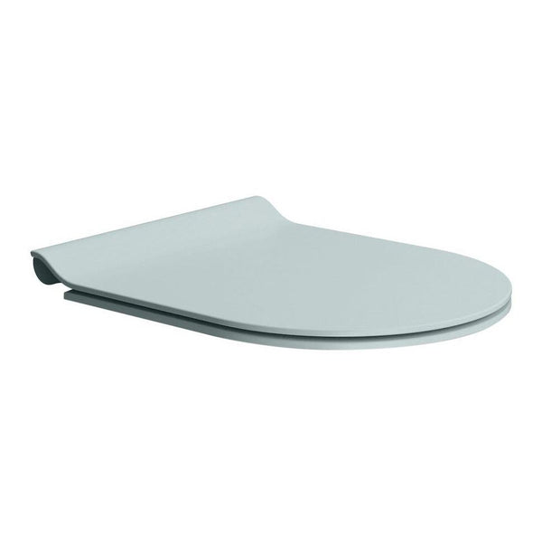 GSI Toiletsæder GSI Slim toiletsæde m/ Soft-close & Quick Release - mat ghiaccio