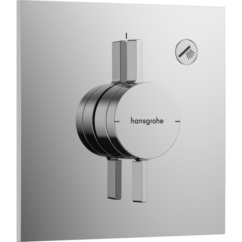 hansgrohe Bruser til indbygning Hansgrohe DuoTurn E Armatur til indbygning 1 udtag – krom