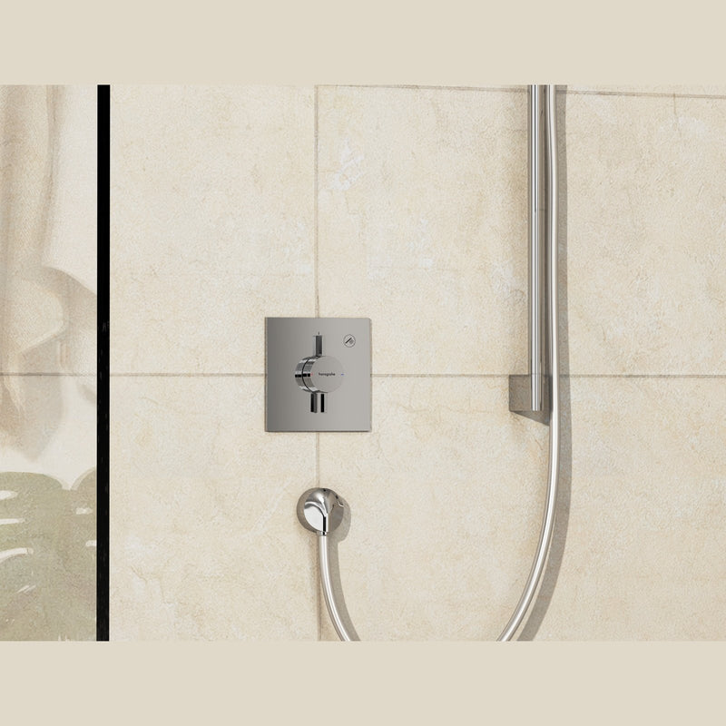 hansgrohe Bruser til indbygning Hansgrohe DuoTurn E Armatur til indbygning 1 udtag – krom