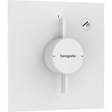 hansgrohe Bruser til indbygning Hansgrohe DuoTurn E Armatur til indbygning 1 udtag – mat hvid