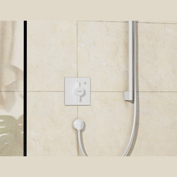 hansgrohe Bruser til indbygning Hansgrohe DuoTurn E Armatur til indbygning 1 udtag – mat hvid