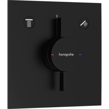 hansgrohe Hansgrohe DuoTurn E Armatur til indbygning 2 udtag – mat sort