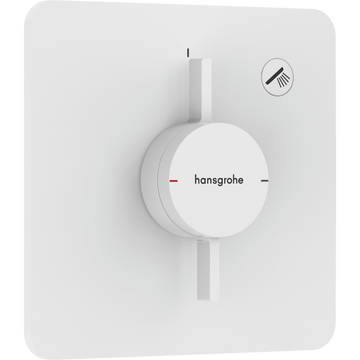 hansgrohe Bruser til indbygning Hansgrohe DuoTurn Q Armatur til indbygning 1 udtag – mat hvid