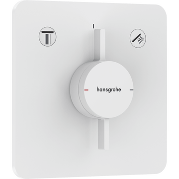 hansgrohe Hansgrohe DuoTurn Q Armatur til indbygning 2 udtag – mat hvid