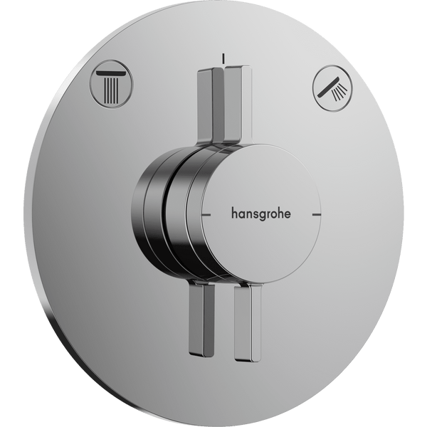 hansgrohe Hansgrohe DuoTurn S Armatur til indbygning 2 udtag – krom