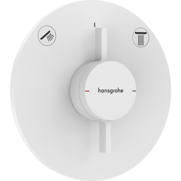 hansgrohe Bruser til indbygning Hansgrohe DuoTurn S Armatur til indbygning 2 udtag – mat hvid