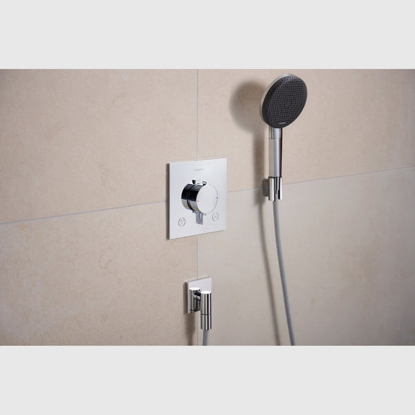 Hansgrohe Bruser til indbygning Hansgrohe Ecostat Comfort E Termostatarmatur til indbygning med afspærring til 2 udtag – krom