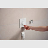 Hansgrohe Bruser til indbygning Hansgrohe Ecostat Comfort E Termostatarmatur til indbygning med afspærring til 2 udtag – mat hvid