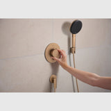 Hansgrohe Bruser til indbygning Hansgrohe Ecostat Comfort S Termostatarmatur til indbygning med afspærring til 1 udtag – børstet bronze PVD