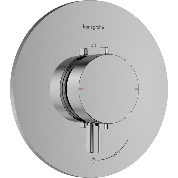 Hansgrohe Bruser til indbygning Hansgrohe Ecostat Comfort S Termostatarmatur til indbygning med afspærring til 1 udtag – krom