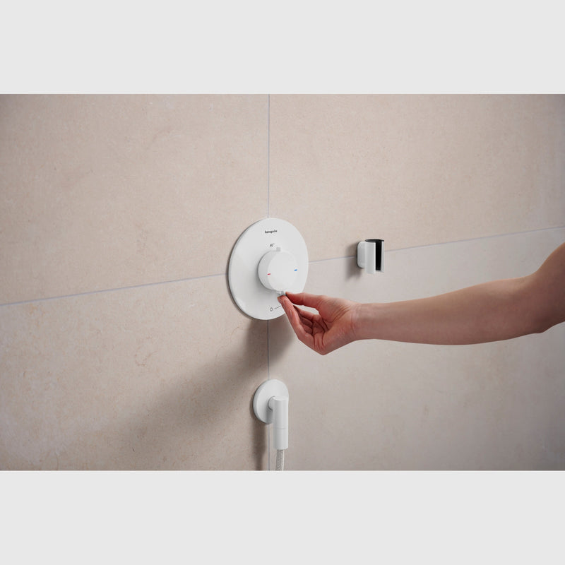 Hansgrohe Bruser til indbygning Hansgrohe Ecostat Comfort S Termostatarmatur til indbygning med afspærring til 1 udtag – mat hvid