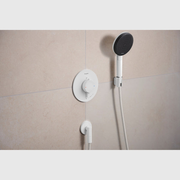 Hansgrohe Bruser til indbygning Hansgrohe Ecostat Comfort S Termostatarmatur til indbygning med afspærring til 1 udtag – mat hvid