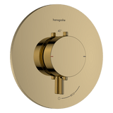 Hansgrohe Bruser til indbygning Hansgrohe Ecostat Comfort S Termostatarmatur til indbygning med afspærring til 1 udtag – poleret guld-optik PVD