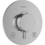 Hansgrohe Bruser til indbygning Hansgrohe Ecostat Comfort S Termostatarmatur til indbygning med afspærring til 2 udtag – krom