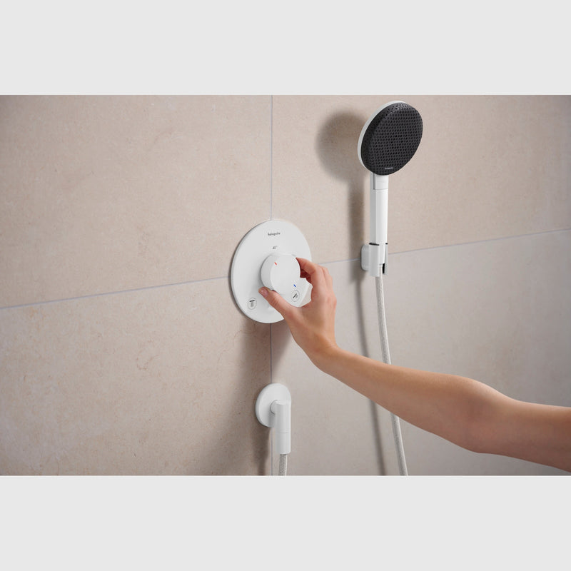 Hansgrohe Bruser til indbygning Hansgrohe Ecostat Comfort S Termostatarmatur til indbygning med afspærring til 2 udtag – mat hvid