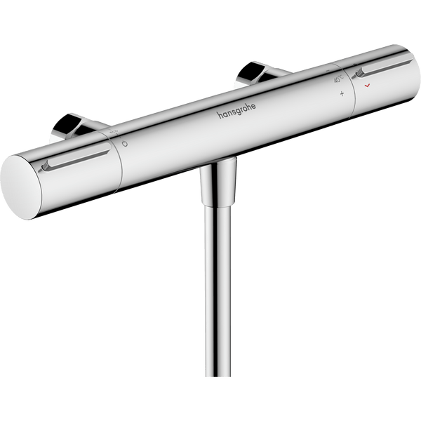 Hansgrohe Brusearmatur Hansgrohe Ecostat Element Brusetermostat uden rosetter og forskruninger – krom