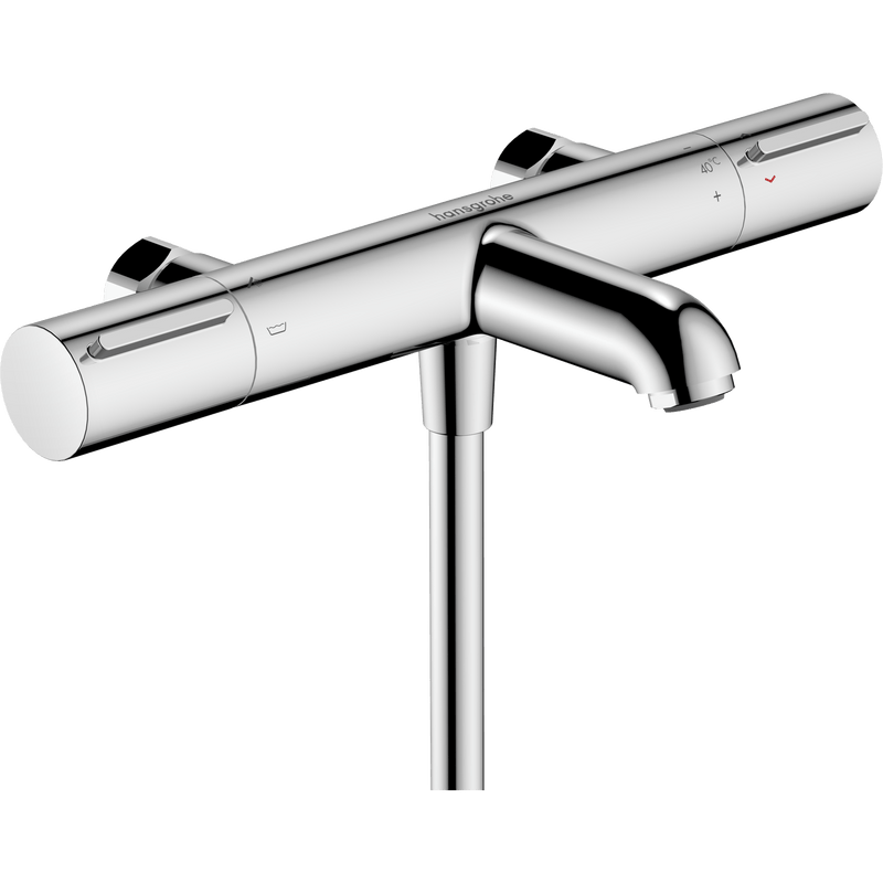 Hansgrohe Kararmatur Hansgrohe Ecostat Element Kar-/brusetermostat uden rosetter og forskruninger – krom