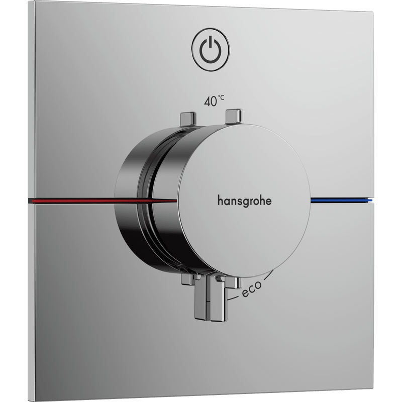 hansgrohe Hansgrohe ShowerSelect Comfort E Termostatarmatur til indbygning med afspærring til 1 udtag – krom