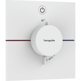 hansgrohe Hansgrohe ShowerSelect Comfort E Termostatarmatur til indbygning med afspærring til 1 udtag – mat hvid