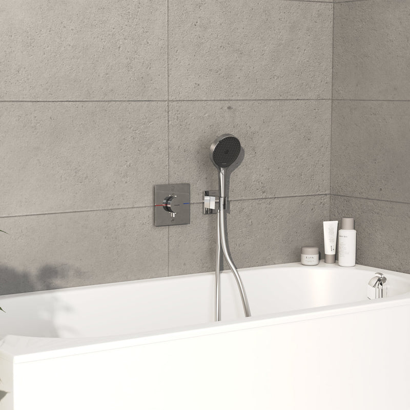 hansgrohe Hansgrohe ShowerSelect Comfort E Termostatarmatur til indbygning med afspærring til 2 udtag – krom