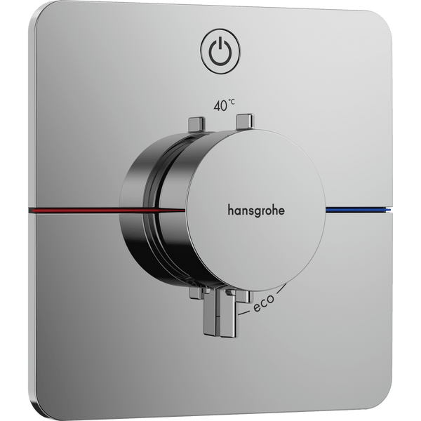 hansgrohe Hansgrohe ShowerSelect Comfort Q Termostatarmatur til indbygning med afspærring til 1 udtag – krom