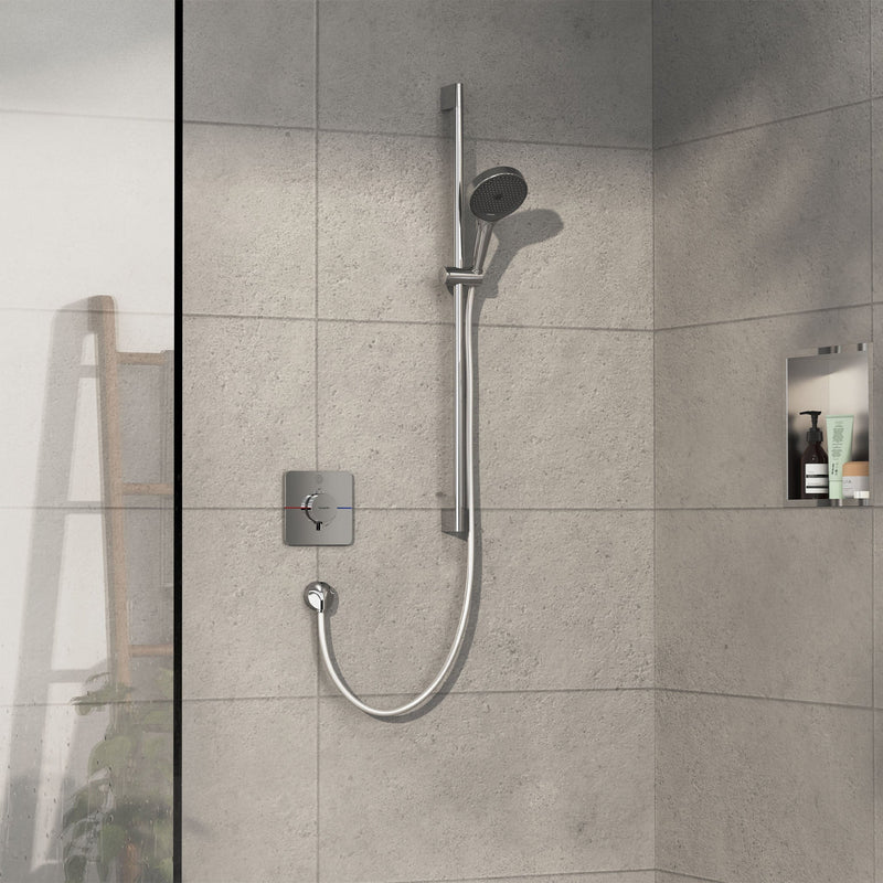 hansgrohe Hansgrohe ShowerSelect Comfort Q Termostatarmatur til indbygning med afspærring til 1 udtag – krom