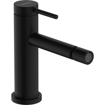 hansgrohe Håndvaskarmatur Hansgrohe Tecturis S 1-grebs bidétarmatur med løft-op bundventil – mat sort