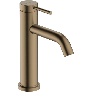 hansgrohe Håndvaskarmatur Hansgrohe Tecturis S 1-grebs håndvaskarmatur 110 EcoSmart+ uden bundventil – børstet bronze