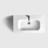 HAVEN Badeværelsesmøbler HAVEN H2/80 - Light Ash Wood med bordplade i porcelæn