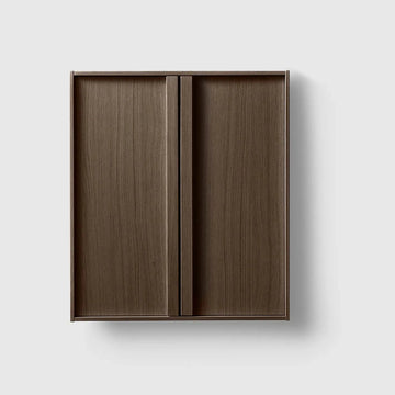 HAVEN Badeværelsesmøbler HAVEN H2/C60 Vægskab - Smoked Oak Wood