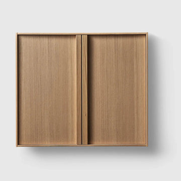 HAVEN Badeværelsesmøbler HAVEN H2/C80 Vægskab - Oak Wood