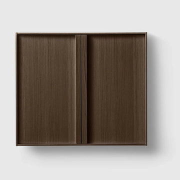 HAVEN Badeværelsesmøbler HAVEN H2/C80 Vægskab - Smoked Oak Wood