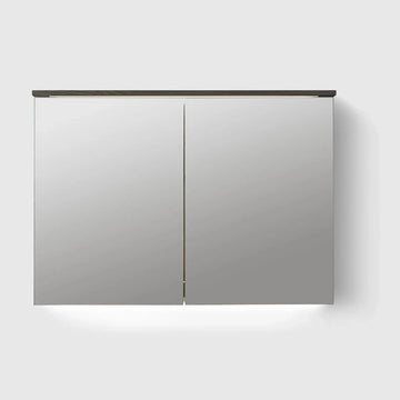 HAVEN Spejle HAVEN H2/MC100 Spejlskab - Dark Wood