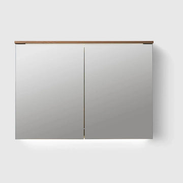 HAVEN Spejle HAVEN H2/MC100 Spejlskab - Walnut Wood