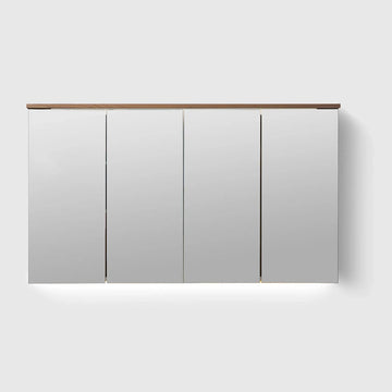 HAVEN Spejle HAVEN H2/MC120 Spejlskab - Walnut Wood